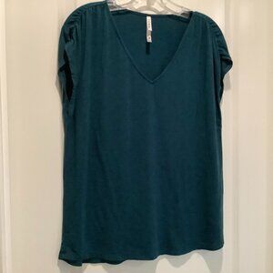 Soma Cool Nights T-shirt, Teal Green, size small